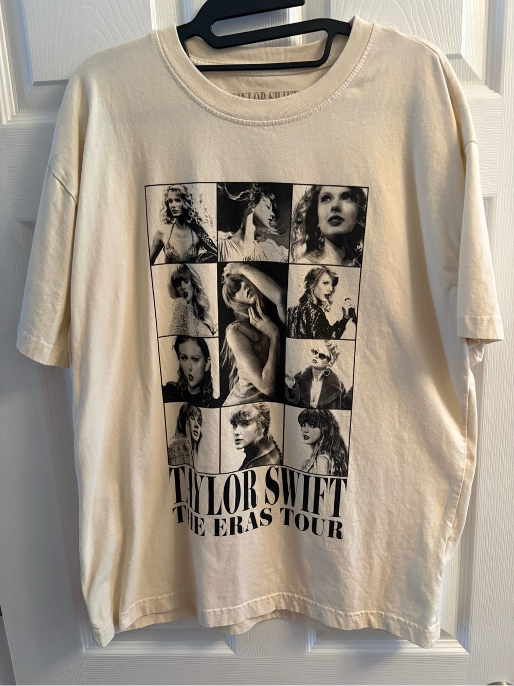 Official Taylor Swift Era’s Tour Cream Graphic Tee